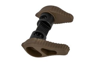 Timber Creek Outdoors ambidextrous safety selector features FDE Cerakote finish and configurable for short throw or traditional.